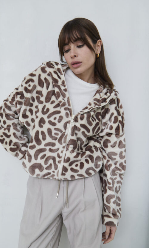 Campera Animal Print Zeta