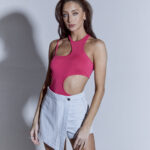 Body Marciel Microfibra - verde-neon