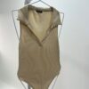 Body Morley con Cuello - beige