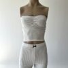 Conjunto de Morley Zahara - blanco - l