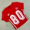 Remera 80´s Team - rojo