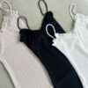 Vestido Olyster Volados - beige - l