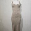 Vestido Morley Cuello U - beige