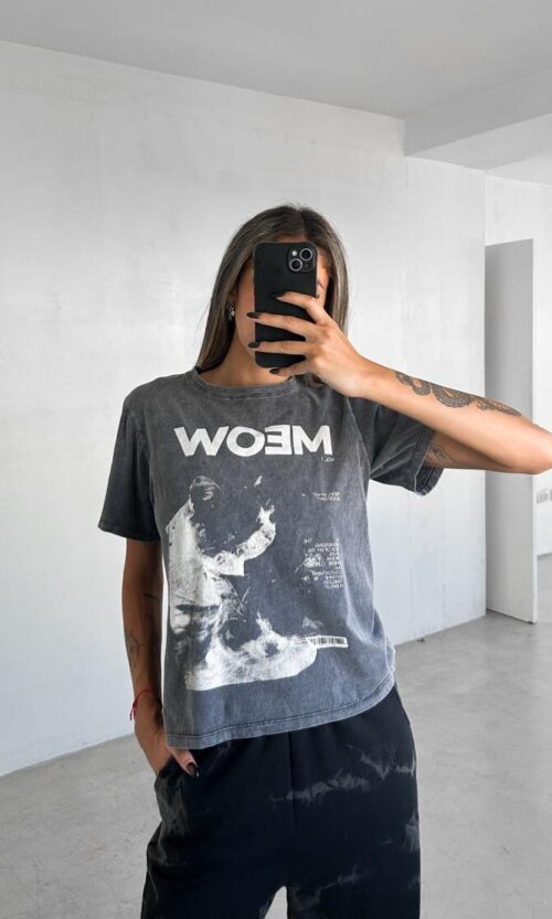 Remera Gato Meow