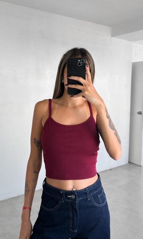 Musculosa Con Taza Mar