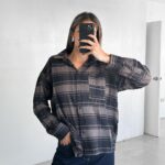 Camisa Cuadrille Xia - tostado