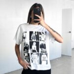 Remera Jersey Girl - negro