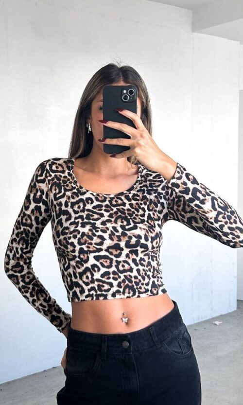 Remera Animal Print