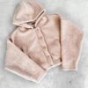 Campera Corderoy Capucha - beige - m