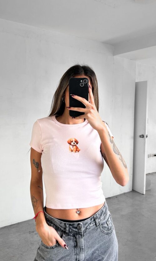 Remera Rib Dog