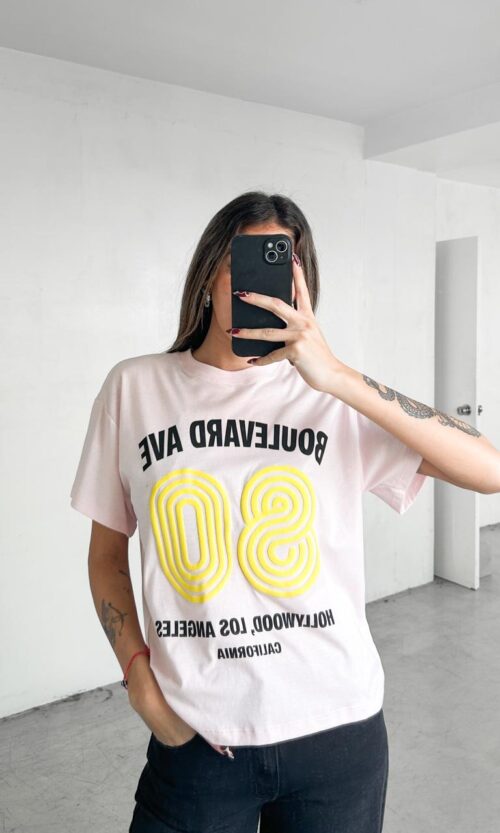 Remera Jersey Boulevard Ave 80