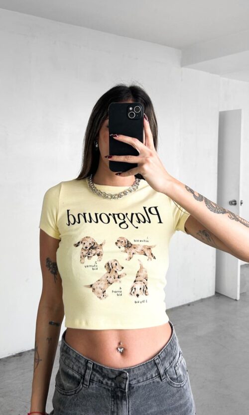 Remera Rib Playground