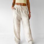 Pantalon Lino Natasha - beige - l