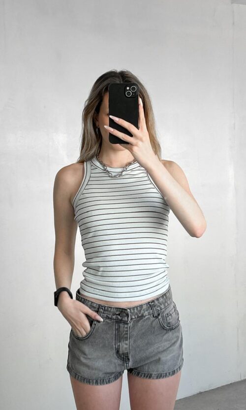 Musculosa Morley Rayada Selena