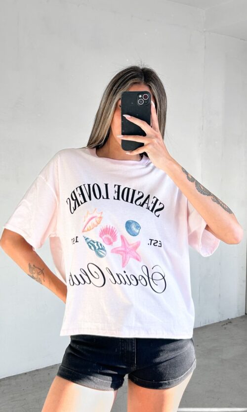 Remera Jersey Seaside Lovers