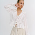 Blusa Manga Princesa - amarillo-pastel - l