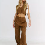 Conjunto Amahia - chocolate - m
