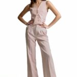 Conjunto Sastrero Botones Teffy - Beige - S