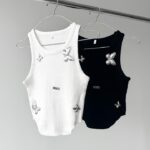 Mu Morley Mariposa Chapitas - blanco - m