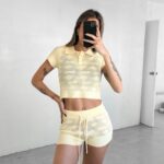 Conjunto Rombos Cana - celeste - s