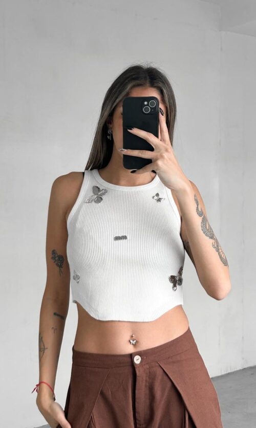 Mu Morley Mariposa Chapitas