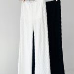 Pantalón Oxford Relieve Arena - Negro - S