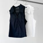 Top Cierre y Cuello Chomb - Blanco - S