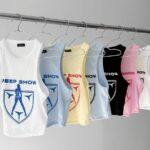 Musc Peep Show - Celeste y negro