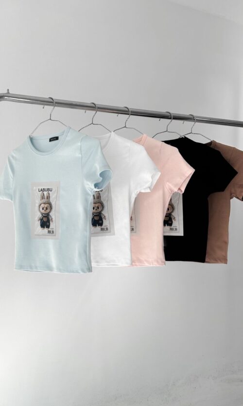 Remera Rib Labubu