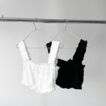 Top Elastico Francia - blanco - m