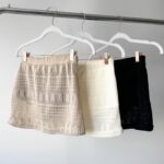 Short Pollera Brodery - beige - l