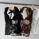 Top Encaje Selina - blanco - m