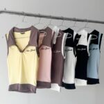 Musculosa New York Combi - amarillo-pastel