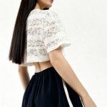 Pollera Globo Rustico - amarillo-pastel - l