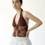 Top Encaje Selina - blanco - m