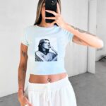 Remera Rib Mood - celeste