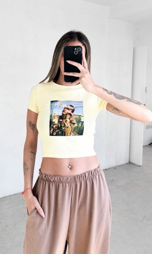 Remera Rib Tini Camp