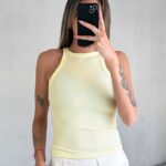 Musculosa Morley Emi - amarillo-pastel