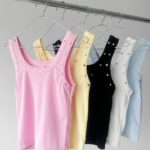 Musculosa Morley Tachas - amarillo-pastel - l