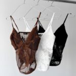 Top Encaje Gina - blanco - l