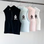 Musculosa Rib Belle Ame - celeste