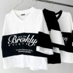 Remera Jersey Brooklyn - blanco-y-negro