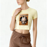 Remera Melvin Labubu - amarillo-pastel