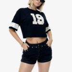 Remera Jersey Combi 19 - crema