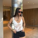 Top Encaje Gina - blanco - l