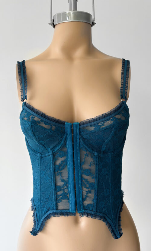 Corset Encaje Pico