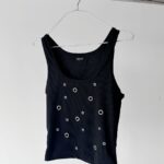 Musculosa Morley Ojalillo - negro