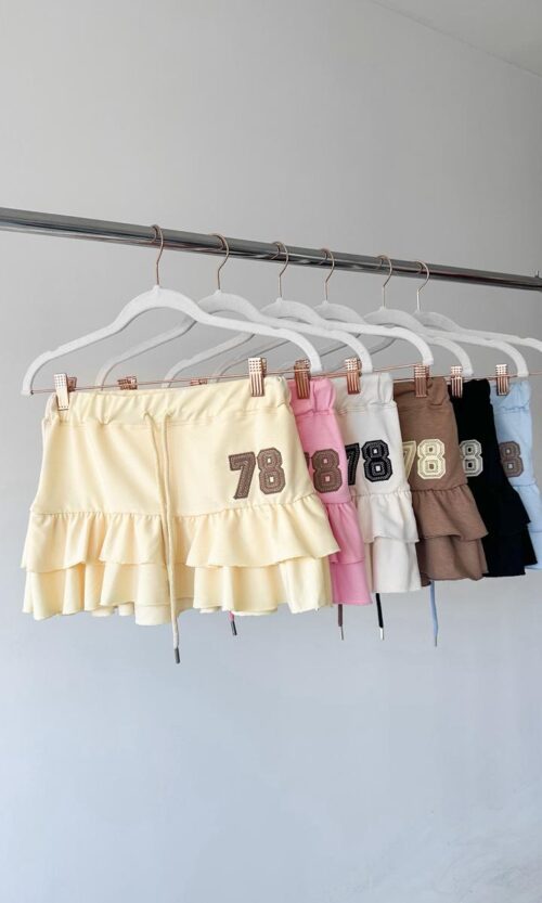 Pollera Rustico 78 Fiori