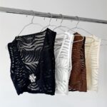 Musculosa Calada Fiorela - beige - l