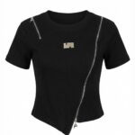 Remera Cierre A56FS - bordo - l